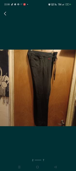 Pantaloni trening bumbac puma Ferrari M