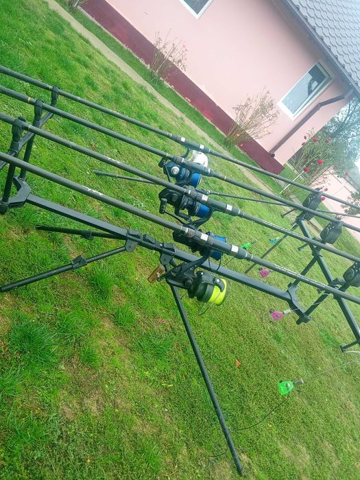 Echipament complet de pescuit la crap