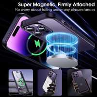 Husa magnetica silicon, Iphone 13, 14, 15 Pro, Mag-Safe CASEKOO