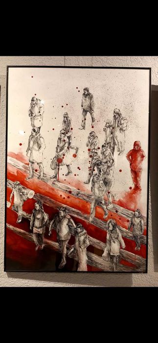 Tablouri grafica tuș, desenez la comanda