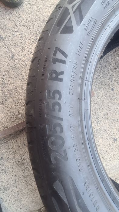 4 anvelope vara Continental 205/55/17,dot 2023/2024