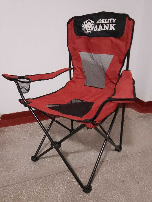 Set de 4 scaune pliabile, cu suport pahar camping drumetie sau pescuit