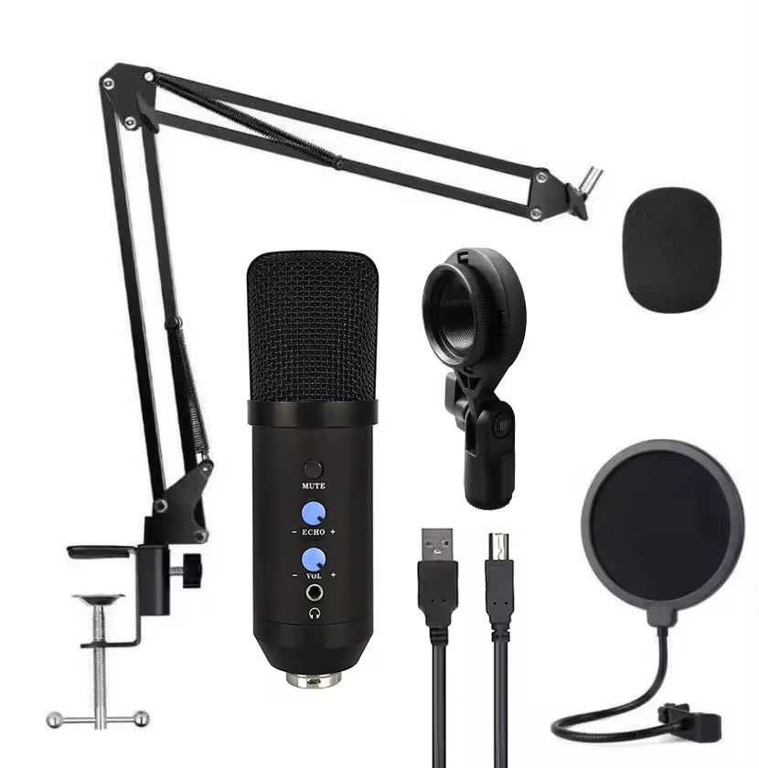 Microfon Profesional de Studio Condenser Riwral LRu700