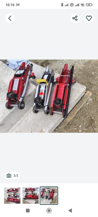 Vind cric crocodil 2 tone și cheie roti