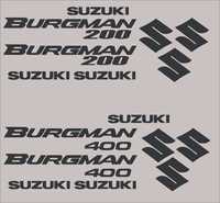 Kit stickere autocolant Oracal Compatibile suzuki burgman 200 400 600