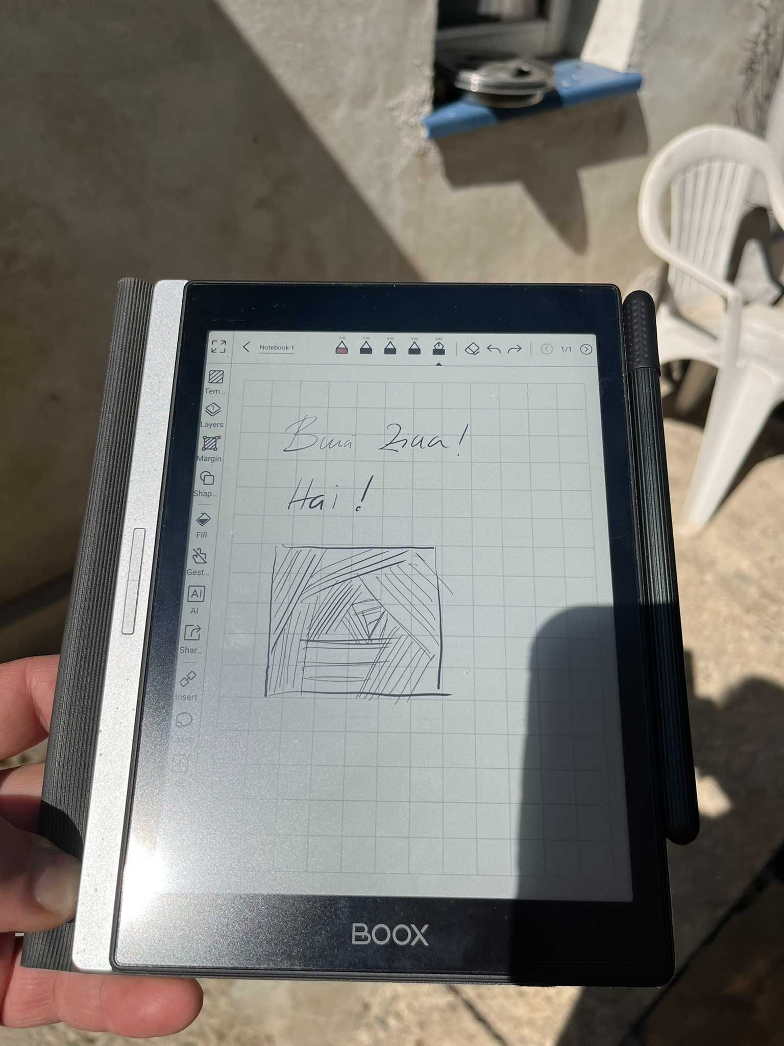 Tableta Boox NovaAirC e-ink COLOR 7.8"