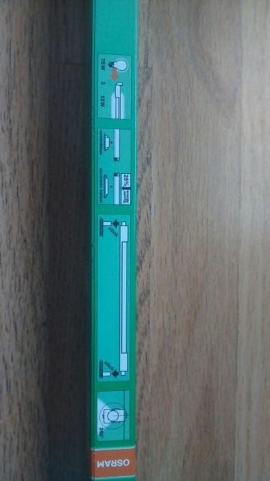 Corp de iluminat Osram tip sina,superplat 13W cu intrerupator