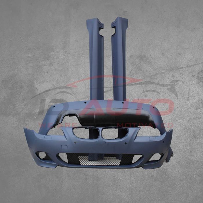 Предна и задна броня Bmw e60 фейс, m tech, M Техник БМВ Е60, прагове