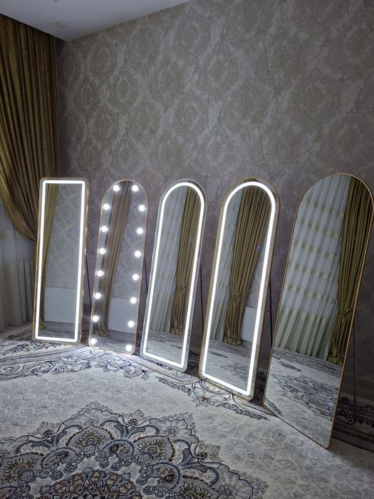 Зеркало лед Led oyna podstavka