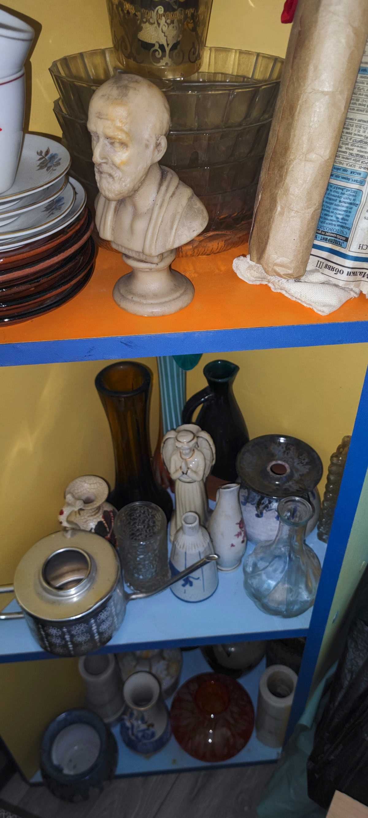 Вази стъклени, керамични, от мрамор, пластмаса, декоративни