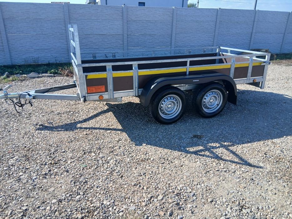 Remorcă Kerenzo 750kg Dimesiuni 3mx1,30m Import Belgia Ca Noua
