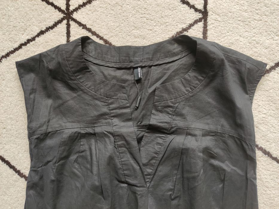 Rochie/tunică neagră mini model gogoșar Vero Moda