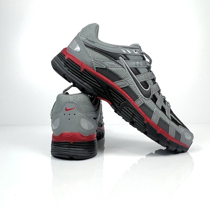 Nike P-6000 Cool Grey University Red | Размери 41-45 | Нови