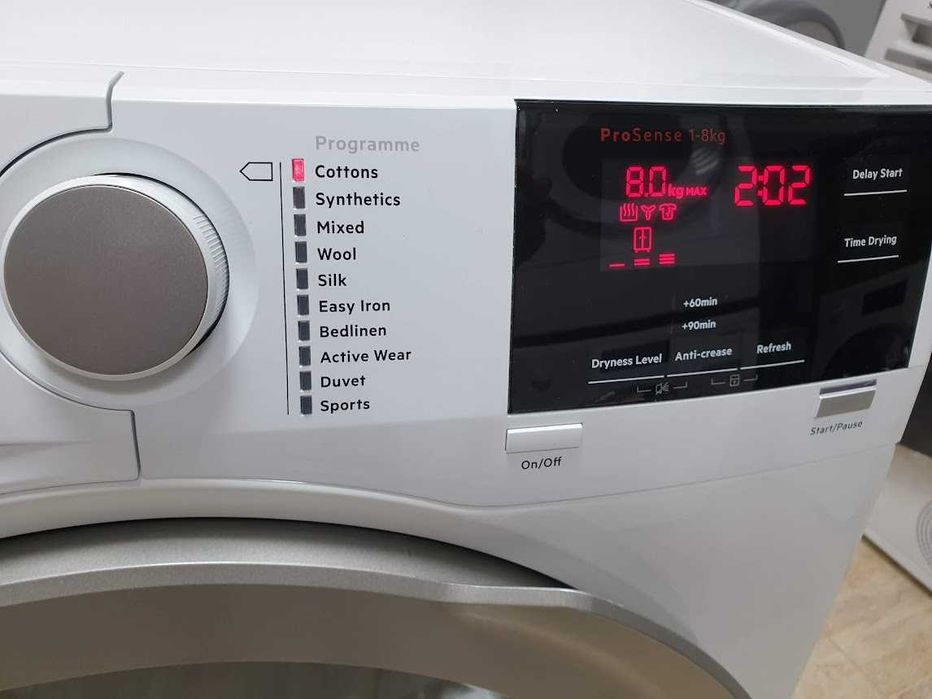 AEG Lavatherm Сушилня с Термопомпа 12м Гаранция