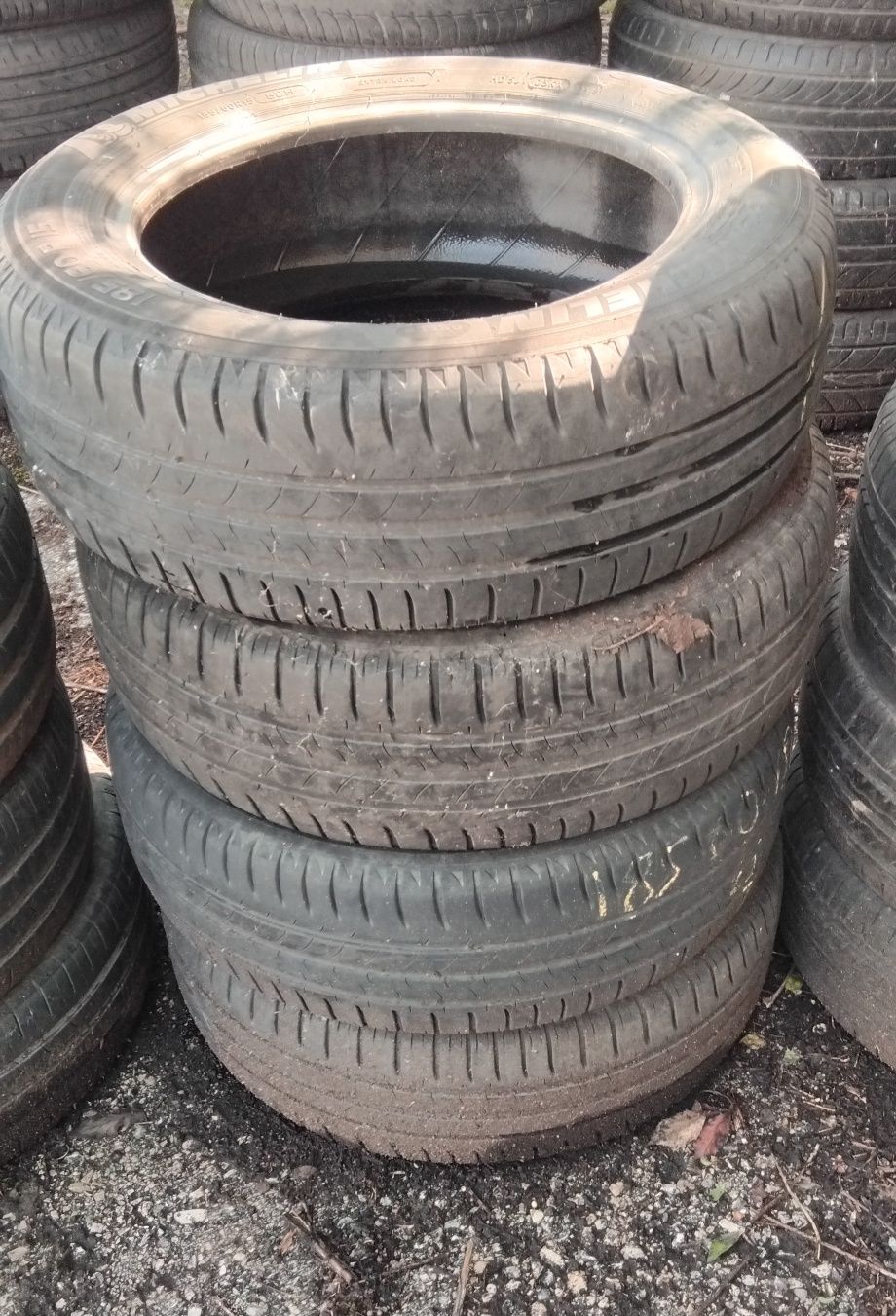 Гуми 185 60 15 Мишелин Michelin 4 броя.Нов внос. Не са нови! Гаранция.