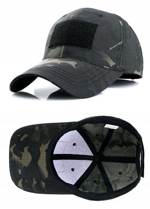 Тактическа Шапка  Велкро Панели +  Нашивкиа Универсален Размер