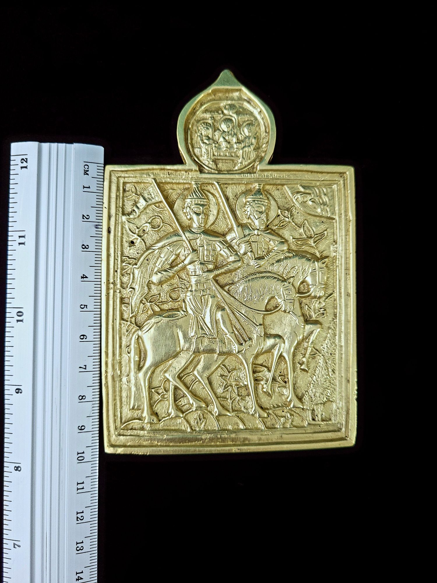 Icoană din Alamă Rusia cca. 1800