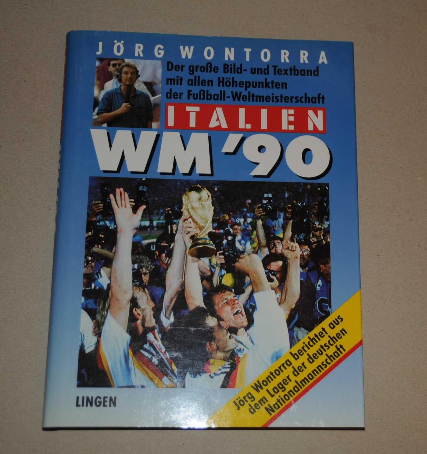 Carte- Album Jorg Wontorra-Italien WM 90