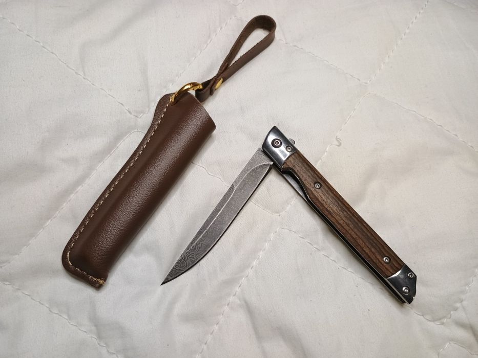 Briceag cu teaca semiautomat vânătoare pescuit drumetii