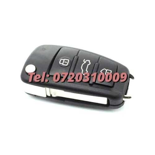 Carcasa Cheie Briceag Audi A2 A3 A4 A6 A6l A8 Tt 3 Butoane