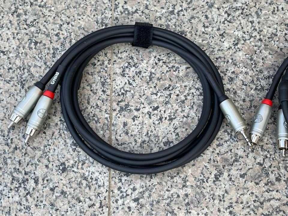 Cablu rca si jack mic stereo