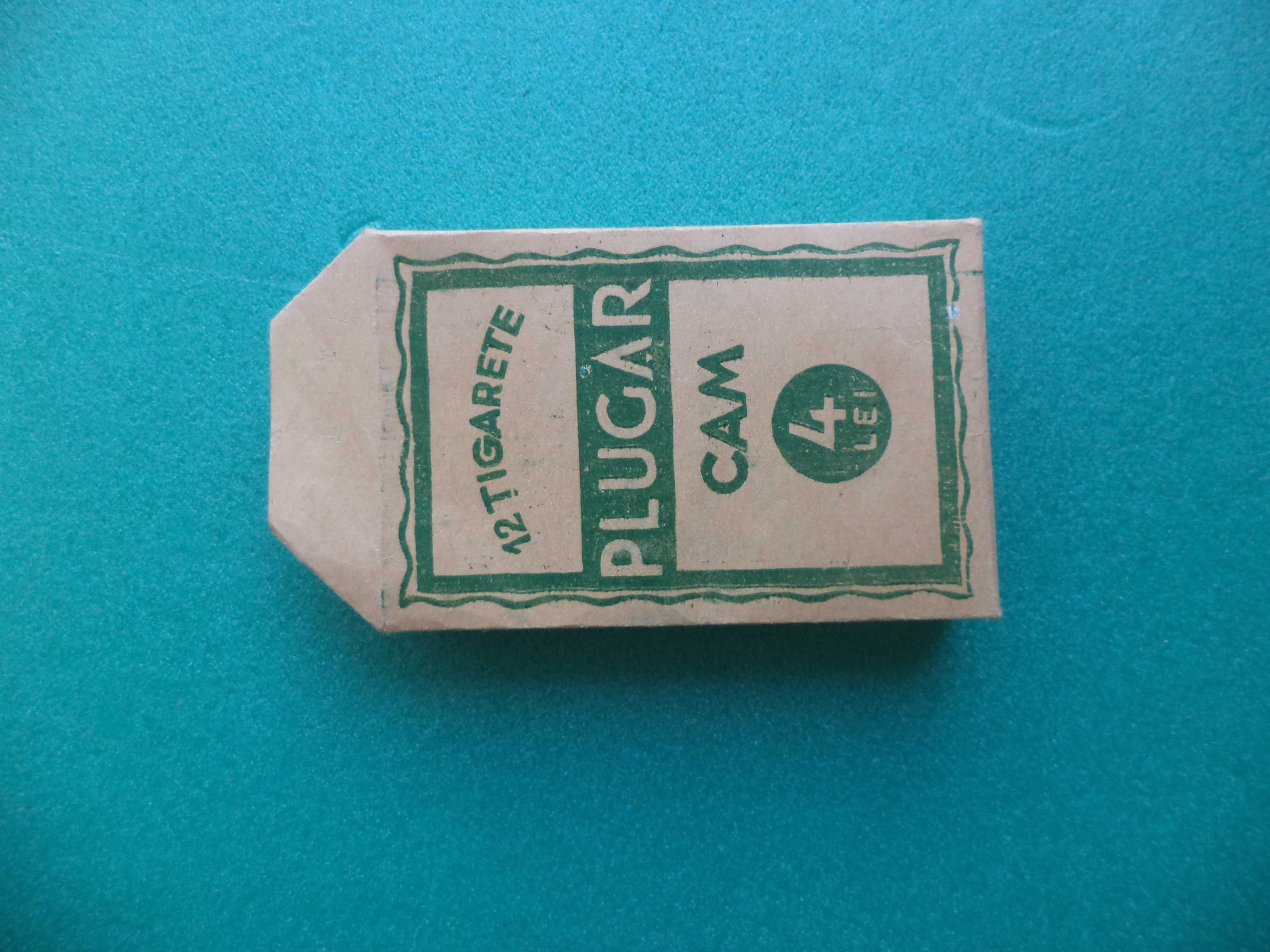Vechi ambalaje colectie pachete tigari Plugar C.A.M. ani 1930