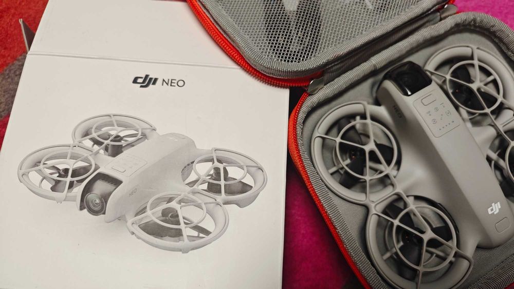 DJI Neo – Dronă 4K în stare perfectă + husă cadou