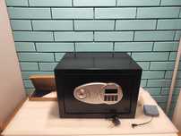 Mejasg сейф 25L, огнеупорен, с LED дисплей, цифров, за стена