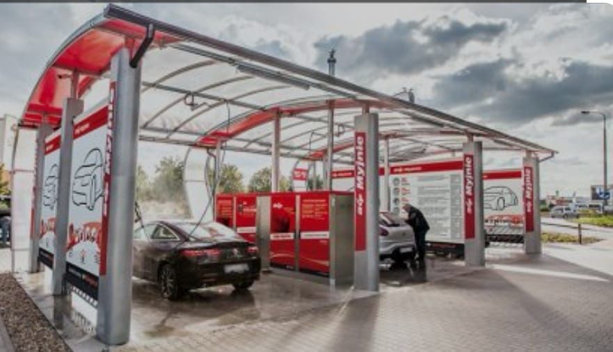 Spalatorie auto self service cu fise, bancnote, automatizari