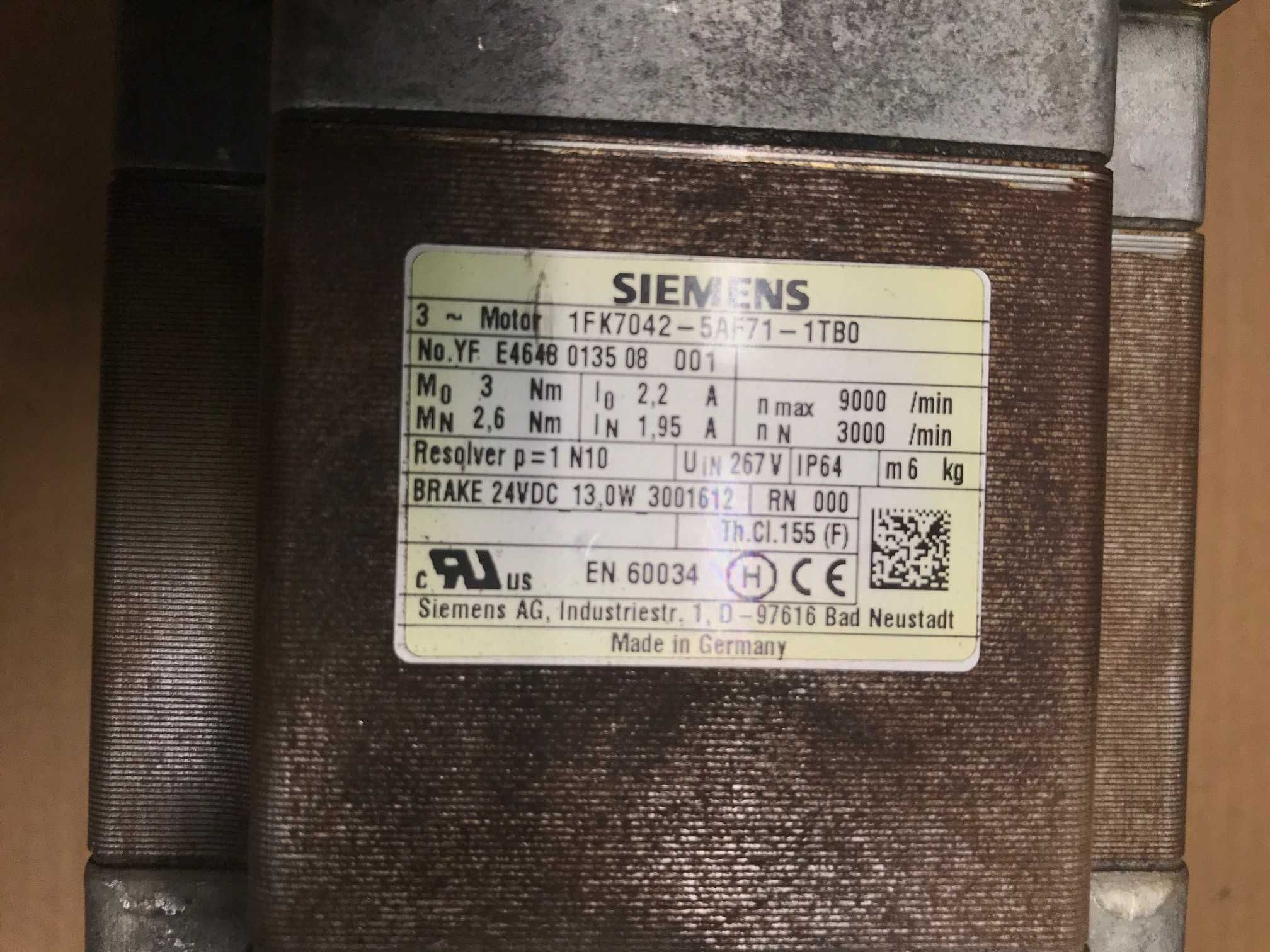 Серво мотор Siemens 1FK7042-5AF71-1TB0