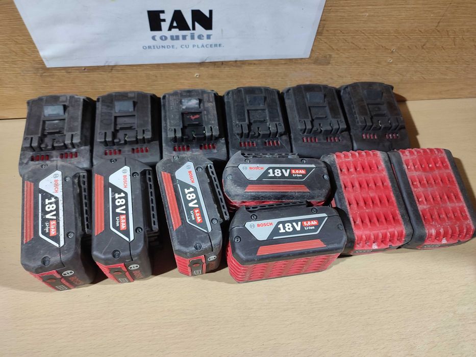 BOSCH 5.0Ah 18V acumulator baterie sursa autofiletanta bormasina