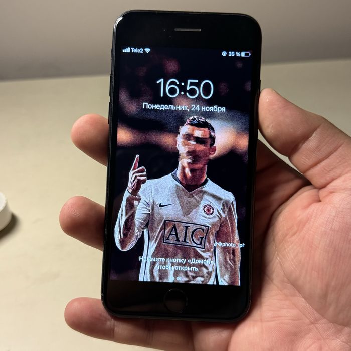 Iphone Айфон 7 128гб 100% идеал телефон