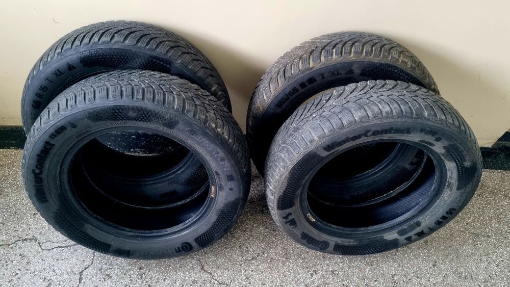 4 anvelope iarna Continental 185/65 R15 92T Dot: 1722, 6mm profil
