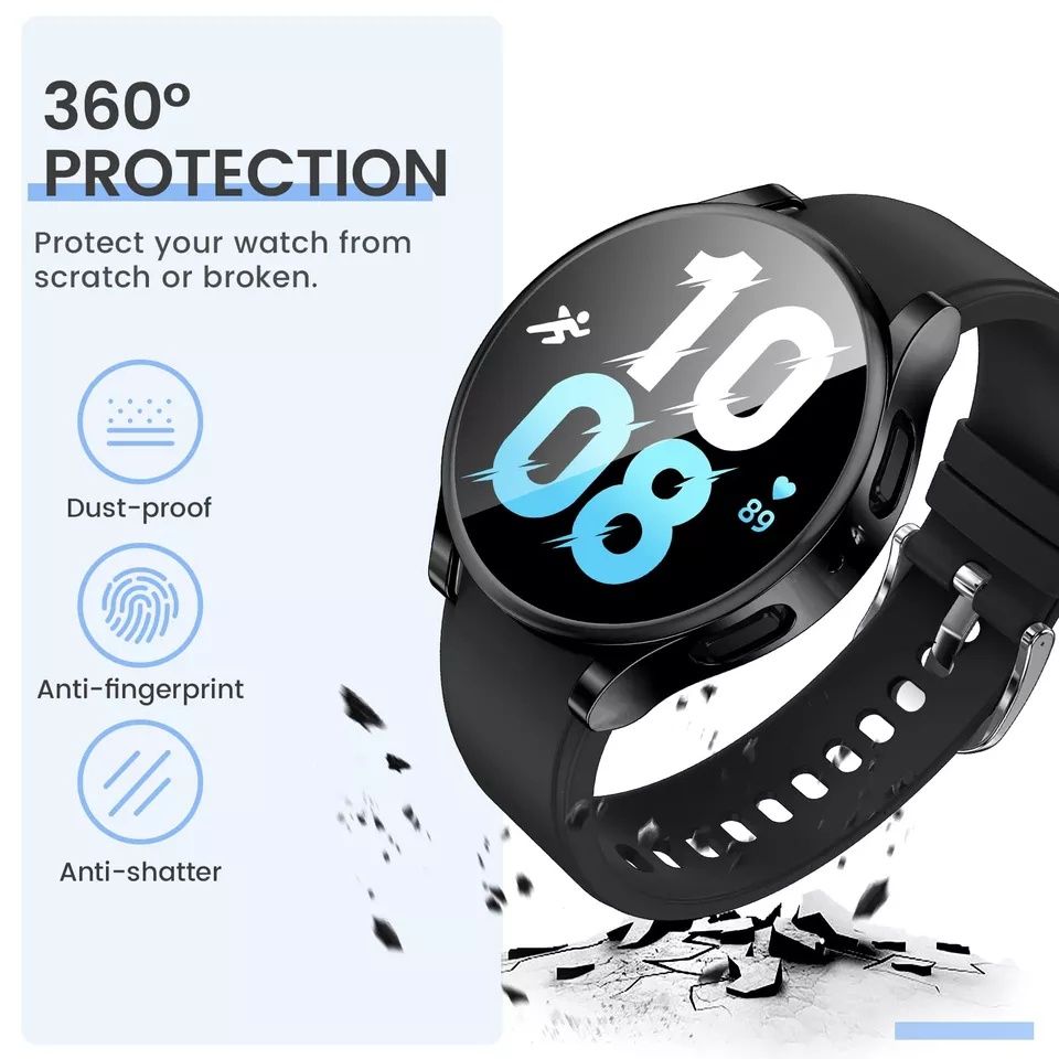 Samsung Galaxy Watch 4 5 / 5 Pro / TPU мек силиконов кейс с протектор