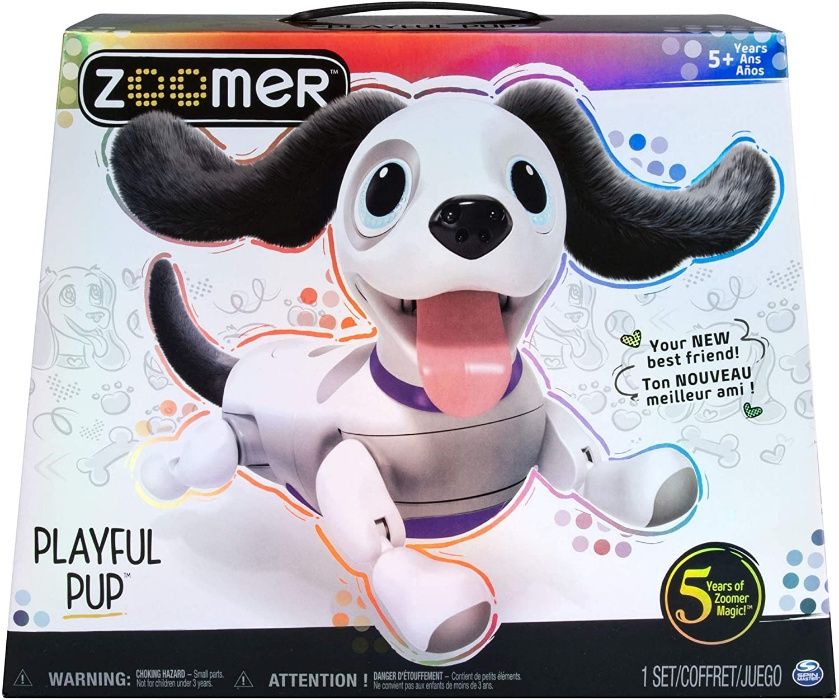Интерактивна Играчка Игривото Куче Домашен Любимец Zoomer