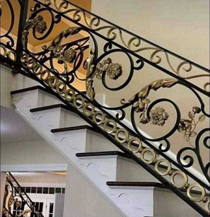 Balustrada din fier forjat