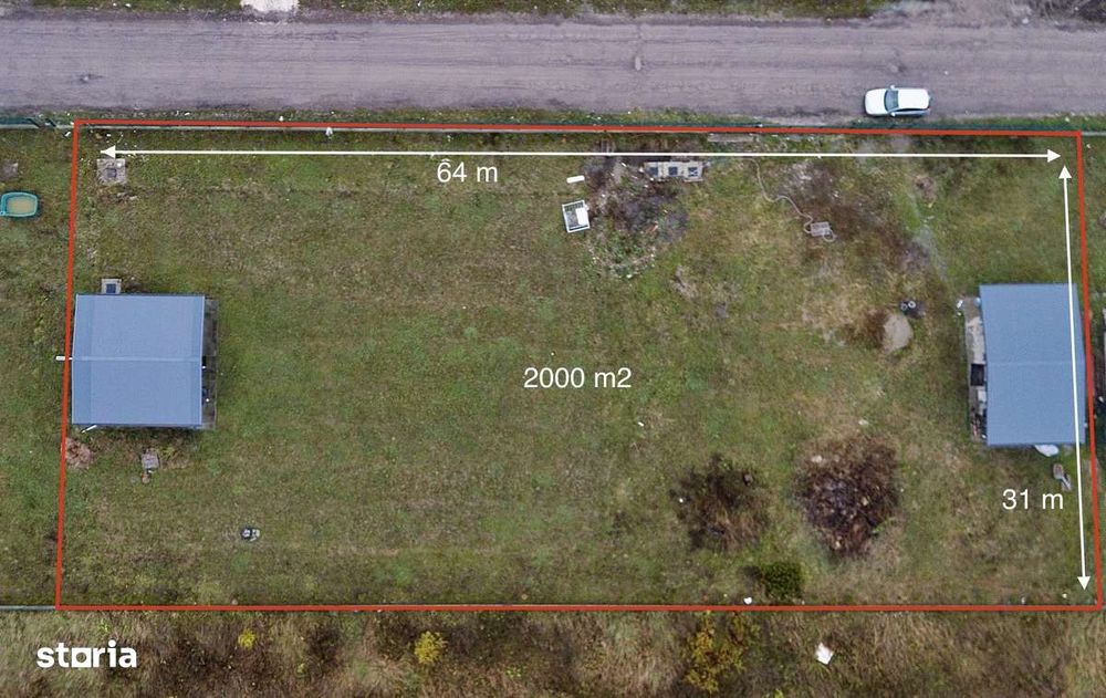 Propietar - Vand Teren intravilan  1.990 m² - Cristian,Brasov