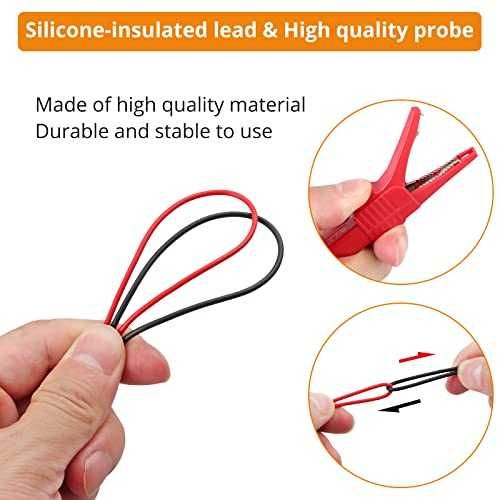 Нов Професионален комплект тестови проводници 20 броя за DMM ремонт