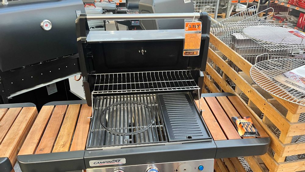 Gratar cu butelie Campingaz