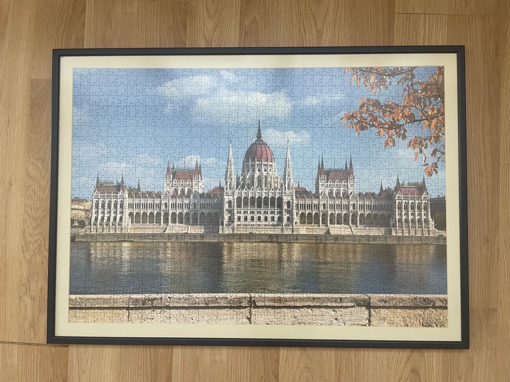Картина пъзел рамкиран