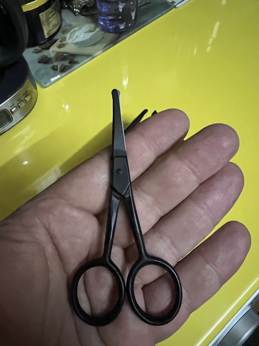 Foarfeca tund gene, mustata barber frizerie