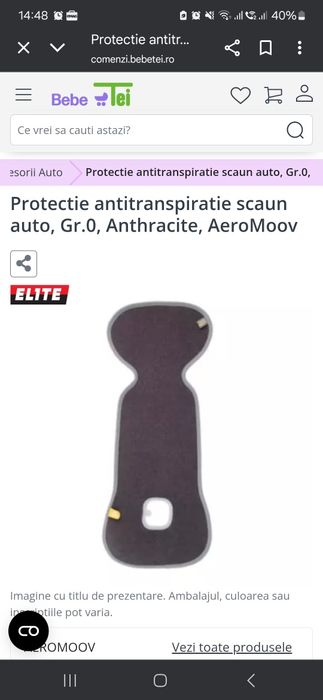 Husa scaun auto Aeromoov