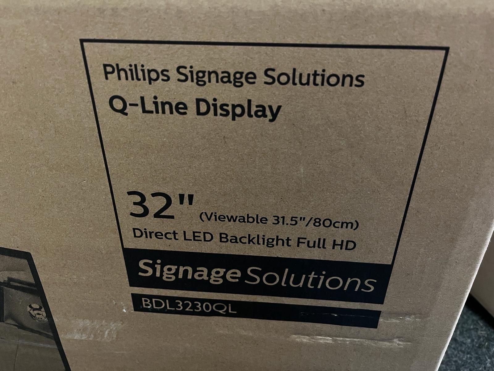Ecran digital signage Philips BDL3230QL