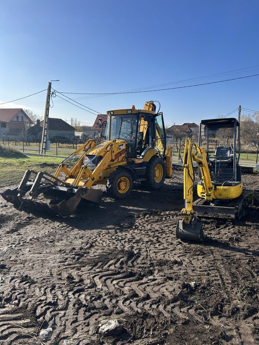 Săpături / Inchiriez / Execut lucrări cu  Buldoexcavator / excavator /