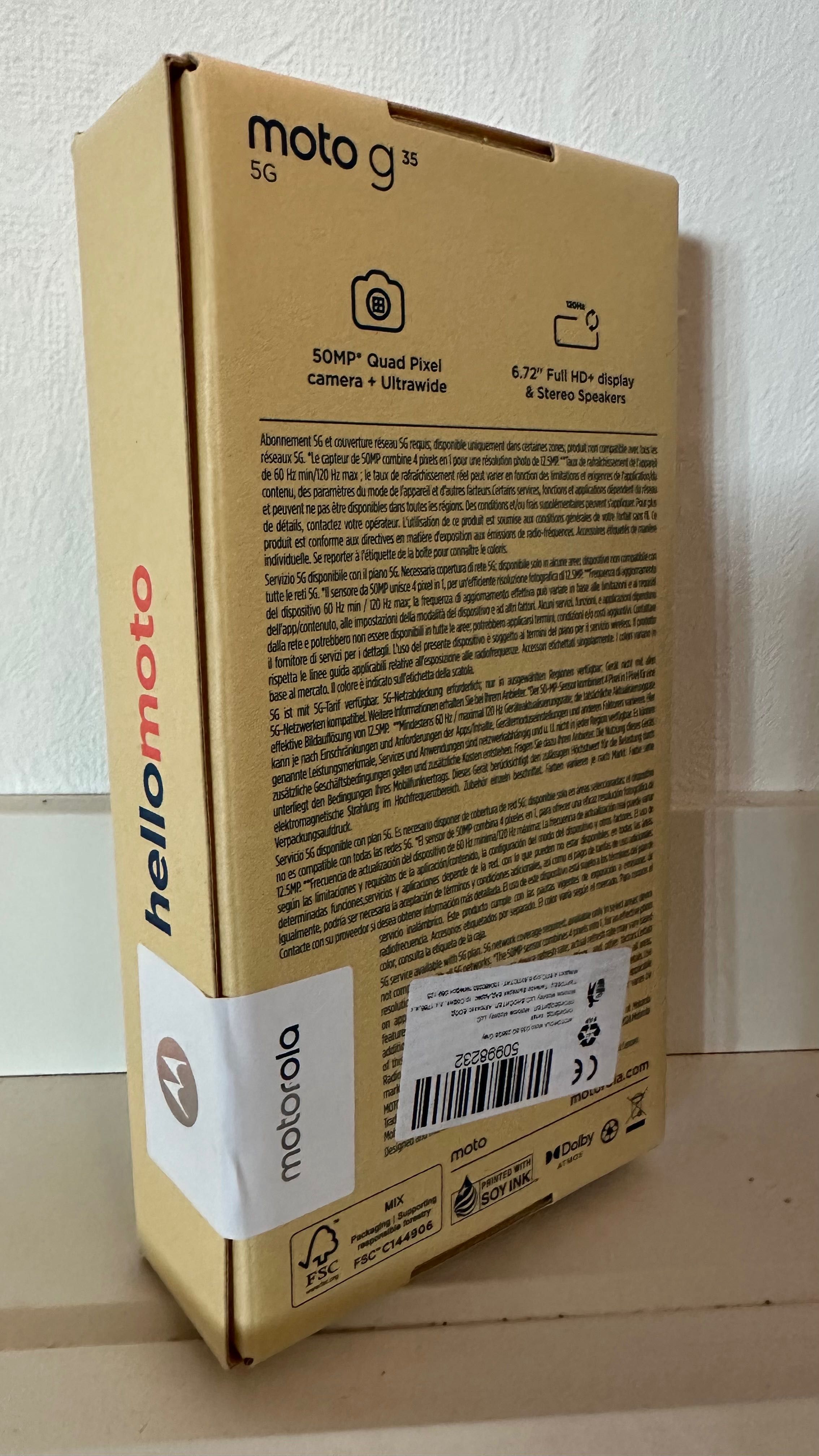 Нов с гаранция-Motorola Moto G35 5G – 256 GB,