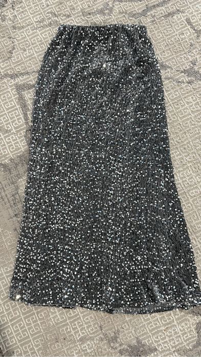 Юбка с паетками