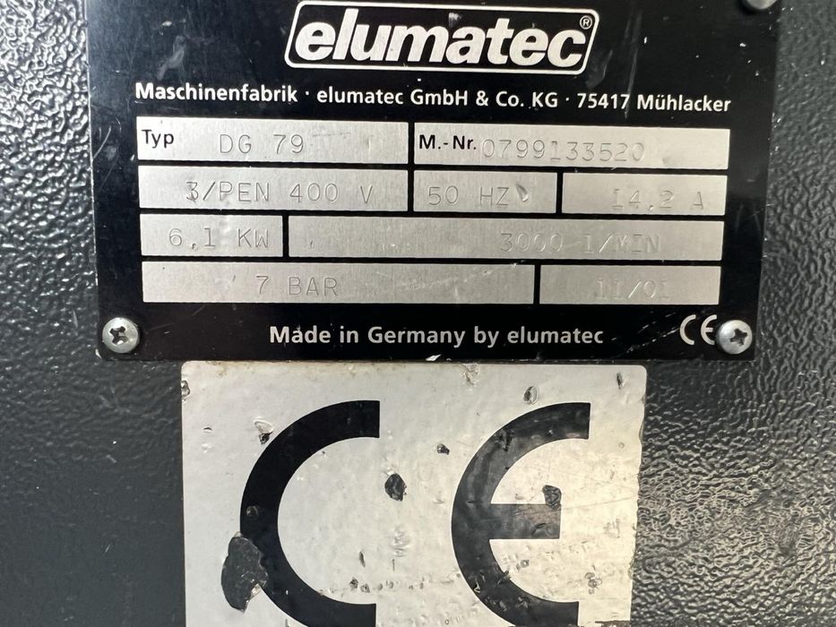 Двуглав циркуляр Elumatec DG 79