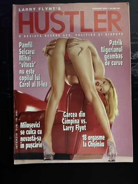 Vând reviste: Playboy, Hustler și Penthouse