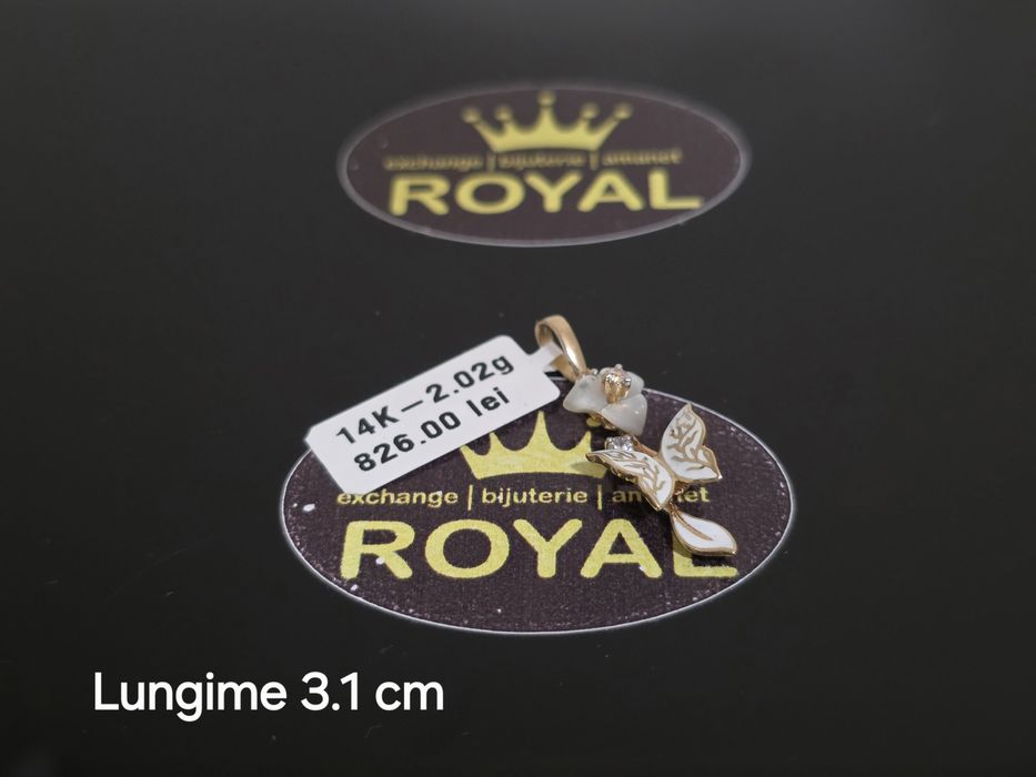 Bijuteria Royal: Pandantiv aur 14k/2.02 gr