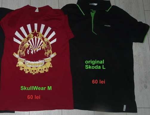 Tricou Skoda marimea L, stema comunista PCR partidil comunit M